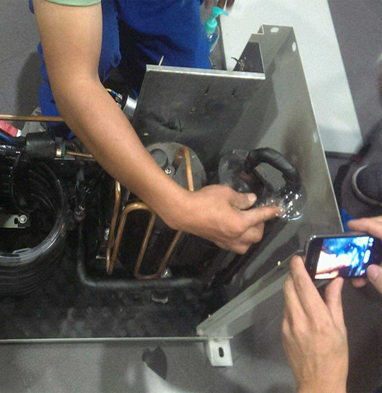 个旧维修空调制冷效果差